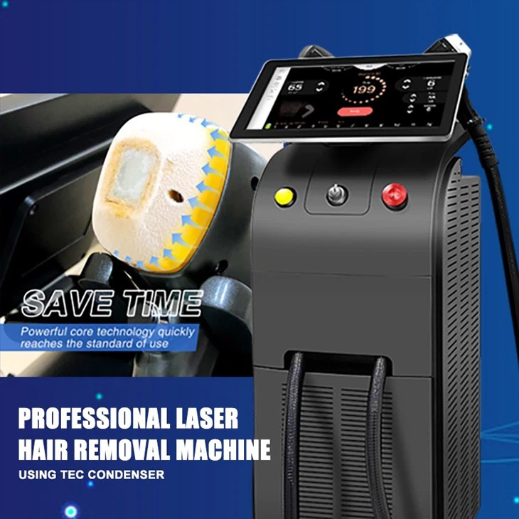 High Power 4 Wave Diode Laser Hair Removal Machine