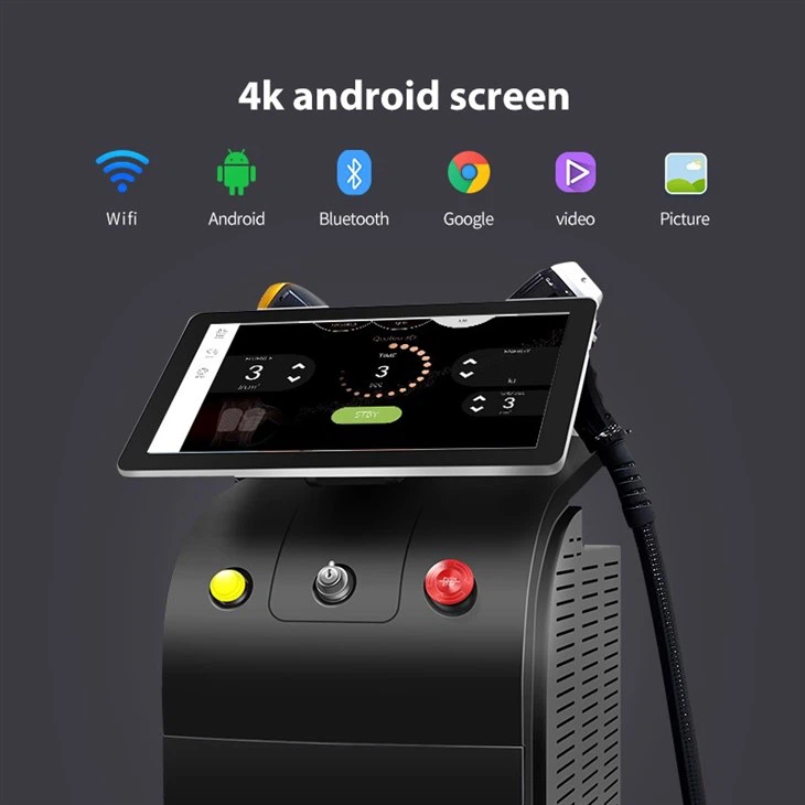 High Power 4 Wave Diode Laser Hair Removal Machine