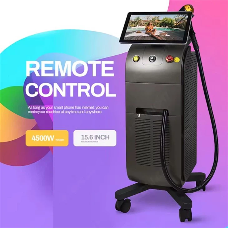 High Power 4 Wave Diode Laser Hair Removal Machine