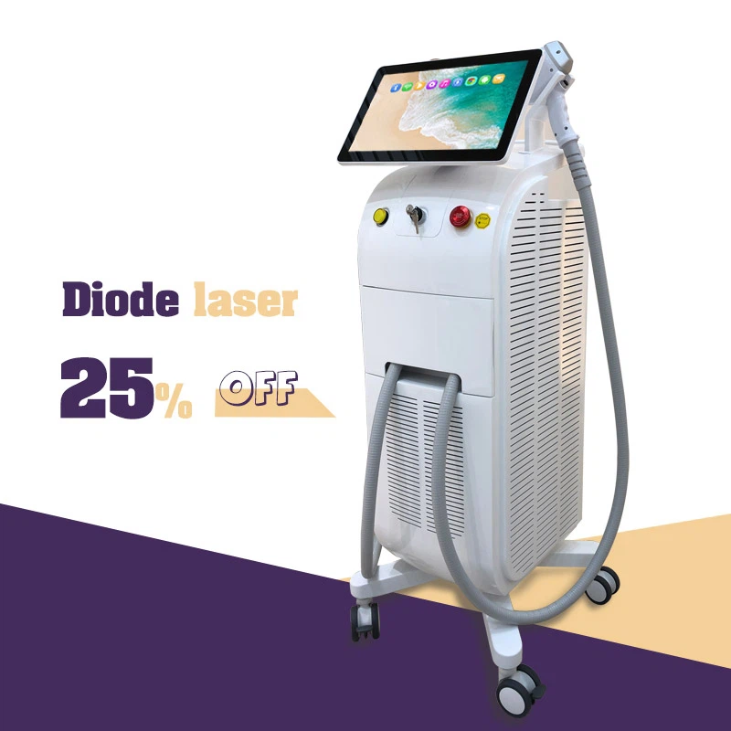 हाई पावर 4 वेव डायोड लेजर हेयर रिमूवल मशीन