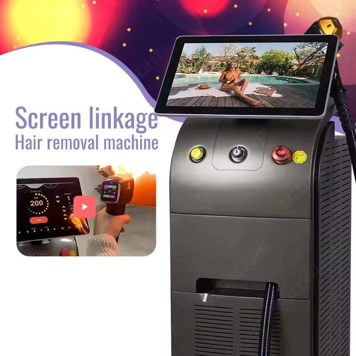 High Power 4 Wave Diode Laser Hair Removal Machine